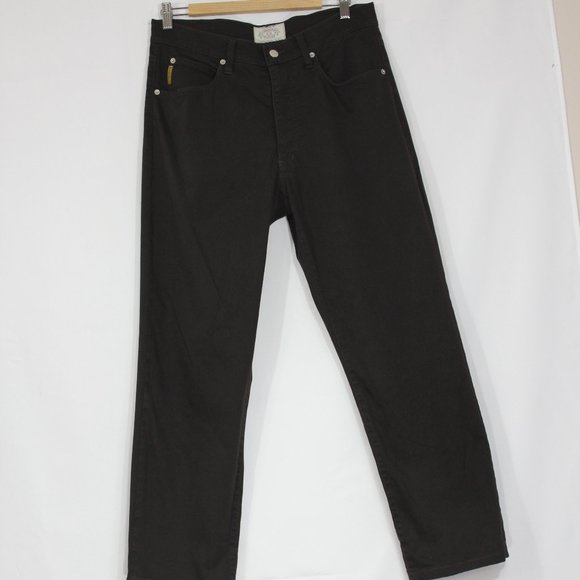 Giorgio Armani JeansBrownCotton Men's Made in Italy K6P16B5 Size 34